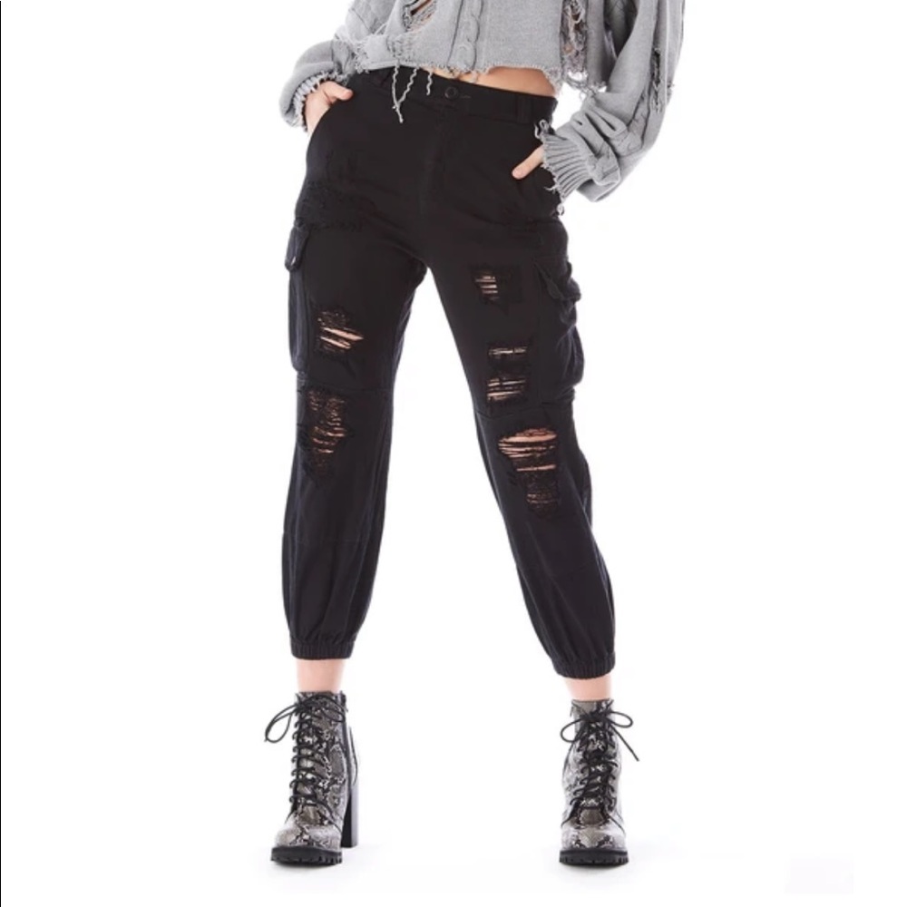 Carmar black cargo pants